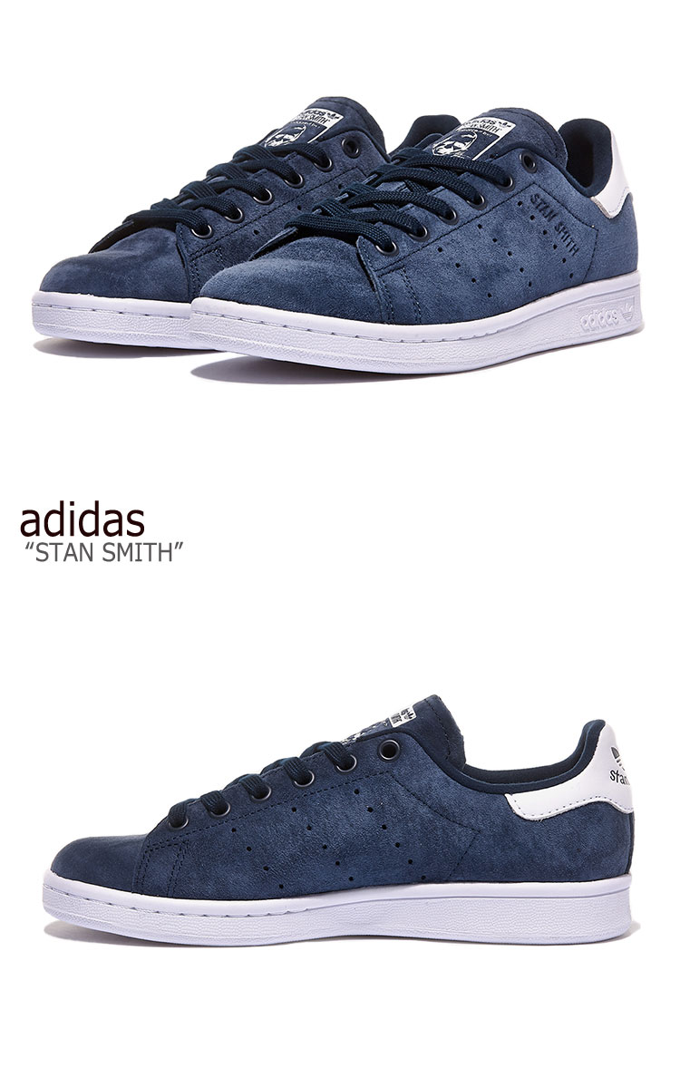 アディダス スタンスミス スニーカー adidas メンズ レディース STAN SMITH スタン スミス NAVY ネイビー FZ0024 シューズ 【中古】未使用品