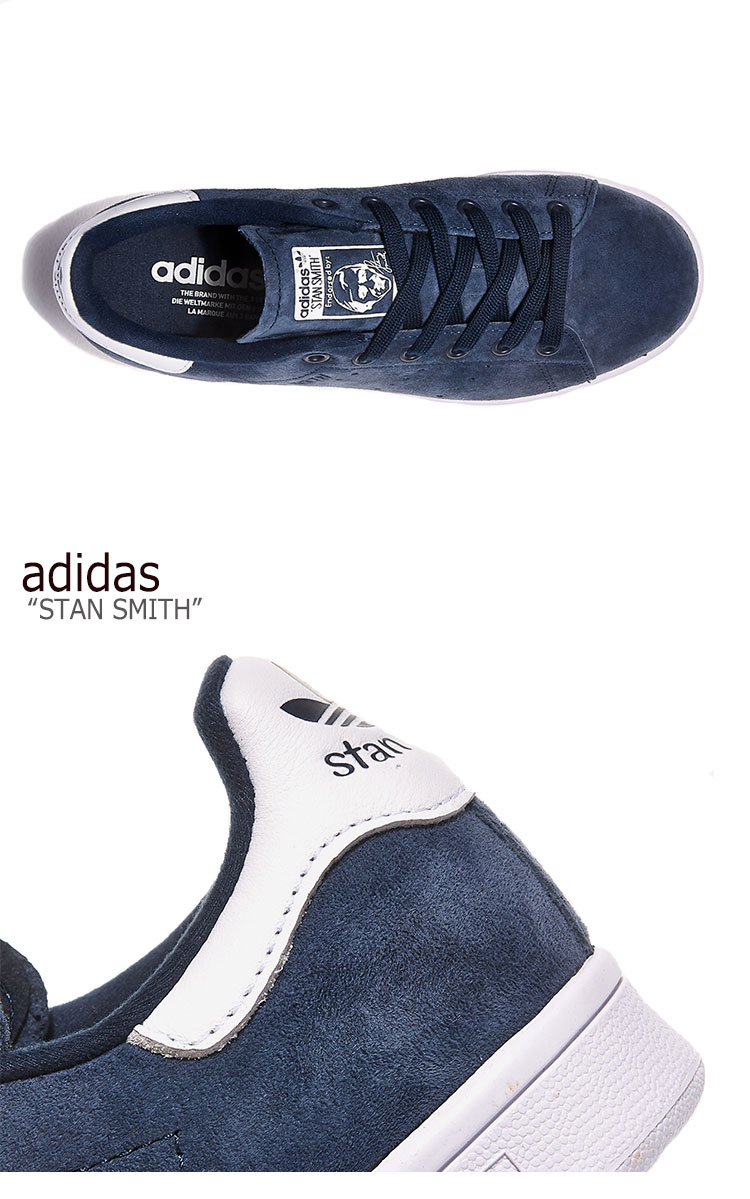 アディダス スタンスミス スニーカー adidas メンズ レディース STAN SMITH スタン スミス NAVY ネイビー FZ0024 シューズ 【中古】未使用品