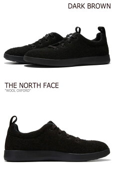 ノースフェイス スニーカー THE NORTH FACE メンズ レディース WOOL OXFORD ウール オクスフォード DARK BROWN ダークブラウン NAVY ネイビー NS93L88A/B シューズ 【中古】未使用品