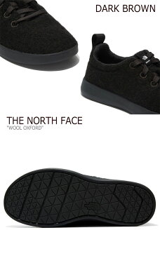 ノースフェイス スニーカー THE NORTH FACE メンズ レディース WOOL OXFORD ウール オクスフォード DARK BROWN ダークブラウン NAVY ネイビー NS93L88A/B シューズ 【中古】未使用品