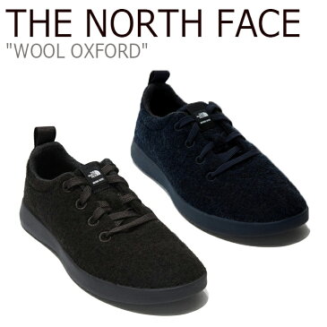 ノースフェイス スニーカー THE NORTH FACE メンズ レディース WOOL OXFORD ウール オクスフォード DARK BROWN ダークブラウン NAVY ネイビー NS93L88A/B シューズ 【中古】未使用品