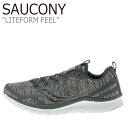 サッカニー スニーカー SAUCONY レディース LITEFORM FEEL ライトフォーム フィール GREY グレー S30008-6 シューズ