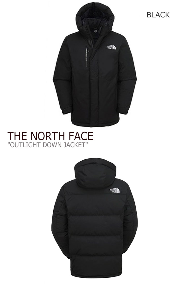 ノースフェイス ダウン THE NORTH FACE メンズ レディース OUTLIGHT DOWN JACKET アウトライト ダウンジャケット BLACK ブラック NJ1DL60A ウェア 【中古】未使用品