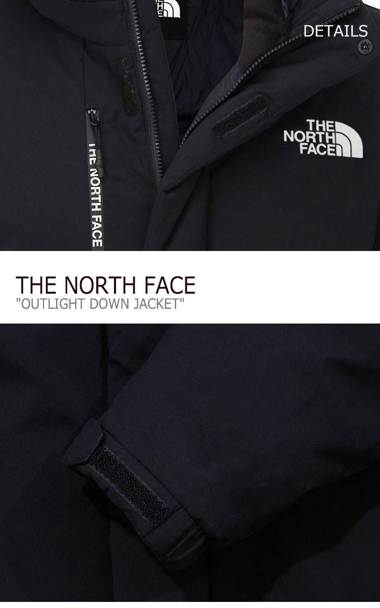 ノースフェイス ダウン THE NORTH FACE メンズ レディース OUTLIGHT DOWN JACKET アウトライト ダウンジャケット BLACK ブラック NJ1DL60A ウェア 【中古】未使用品