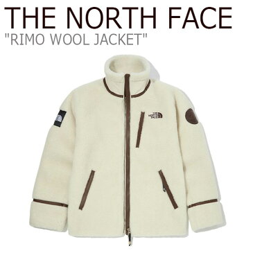 フリース ノースフェイス THE NORTH FACE メンズ レディース RIMO WOOL JACKET リモ ウール ジャケット CREAM クリーム NJ3VL63J ウェア 【中古】未使用品