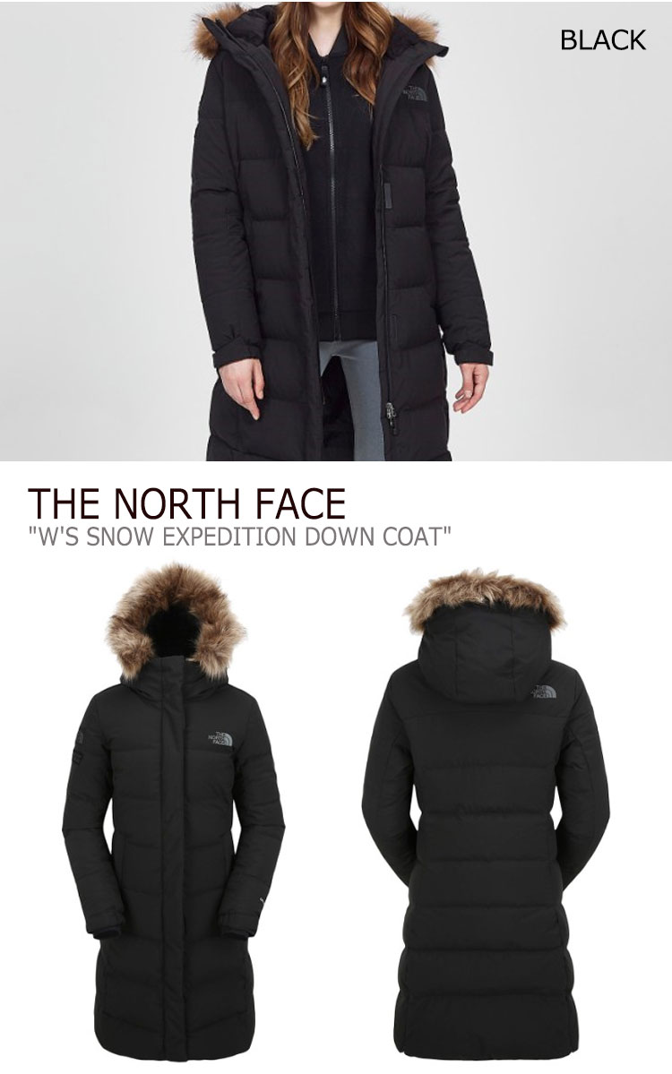 ノースフェイス ダウン THE NORTH FACE レディース W'S SNOW EXPEDITION DOWN COAT スノー エクスペディション ダウンコート BLACK ブラック PURPLE パープル NN1DJ81A/B ウェア 【中古】未使用品