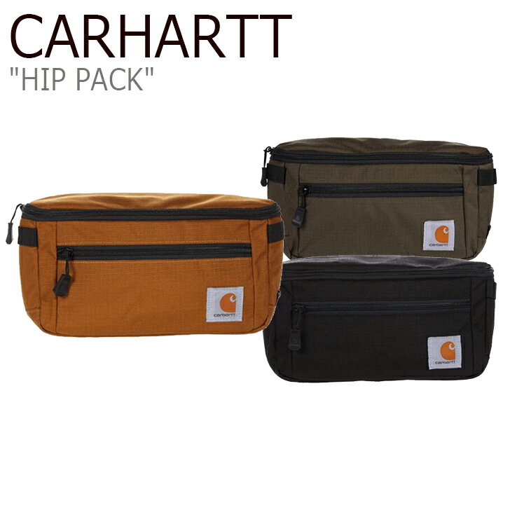 カーハート ウエストポーチ メンズ カーハート ボディバッグ CARHARTT メンズ レディース HIP PACK ヒップパック BROWN ブラウン TARMAC ターマック BLACK ブラック 52150001/2/16 バッグ