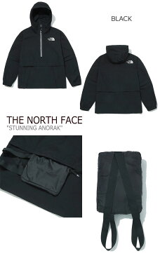 ノースフェイス ジャケット THE NORTH FACE メンズ レディース STUNNING ANORAK スタニング アノラック CREAM クリーム BLACK ブラック GRAYISH KHAKI グレイッシュカーキ HERB GARDEN ハーブガーデン NA3BM03A/B/C/D ウェア 【中古】未使用品