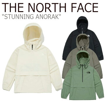 ノースフェイス ジャケット THE NORTH FACE メンズ レディース STUNNING ANORAK スタニング アノラック CREAM クリーム BLACK ブラック GRAYISH KHAKI グレイッシュカーキ HERB GARDEN ハーブガーデン NA3BM03A/B/C/D ウェア 【中古】未使用品
