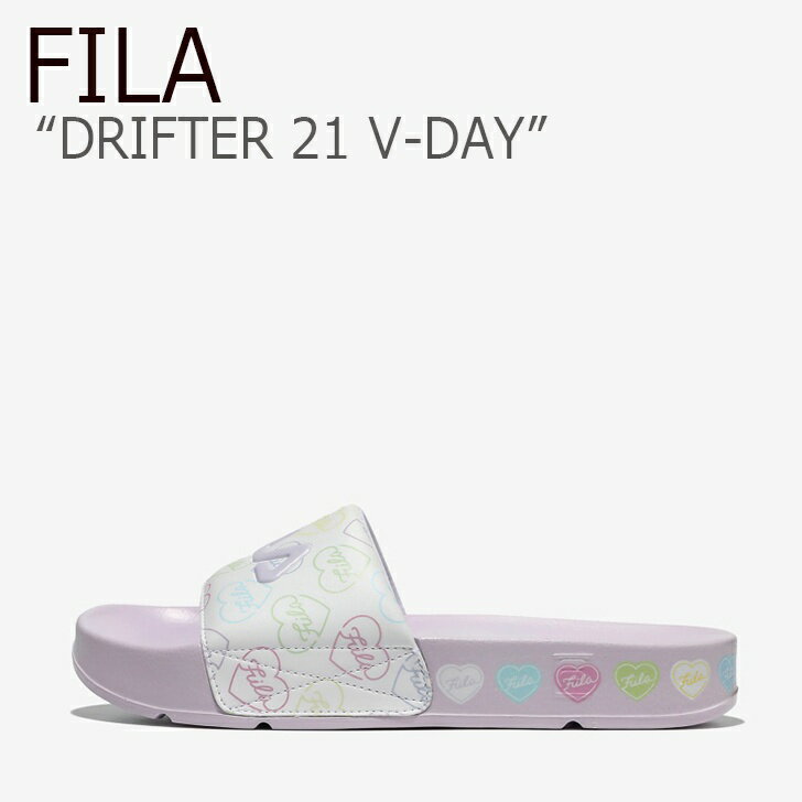 フィラ サンダル FILA レディース DRIFTER 21 V-DAY ドリフター 21 V-デイ PURPLE パープル WHITE ホワイト MULTI マルチ 1SM00833D-667 シューズ 【中古】未使用品