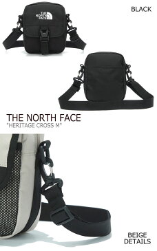 ノースフェイス ボディーバッグ THE NORTH FACE メンズ レディース HERITAGE CROSS M ヘリテージ クロス M BLACK ブラック BEIGE ベージュ NN2PM03A/B バッグ 【中古】未使用品