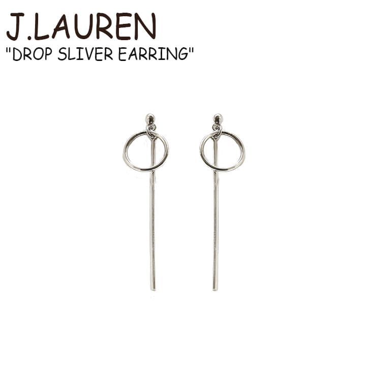 WFC[ sAX J.LAUREN fB[X DROP SILVER EARRING hbv Vo[ CO SILVER Vo[ ؍ANZT[ M02038 ACC