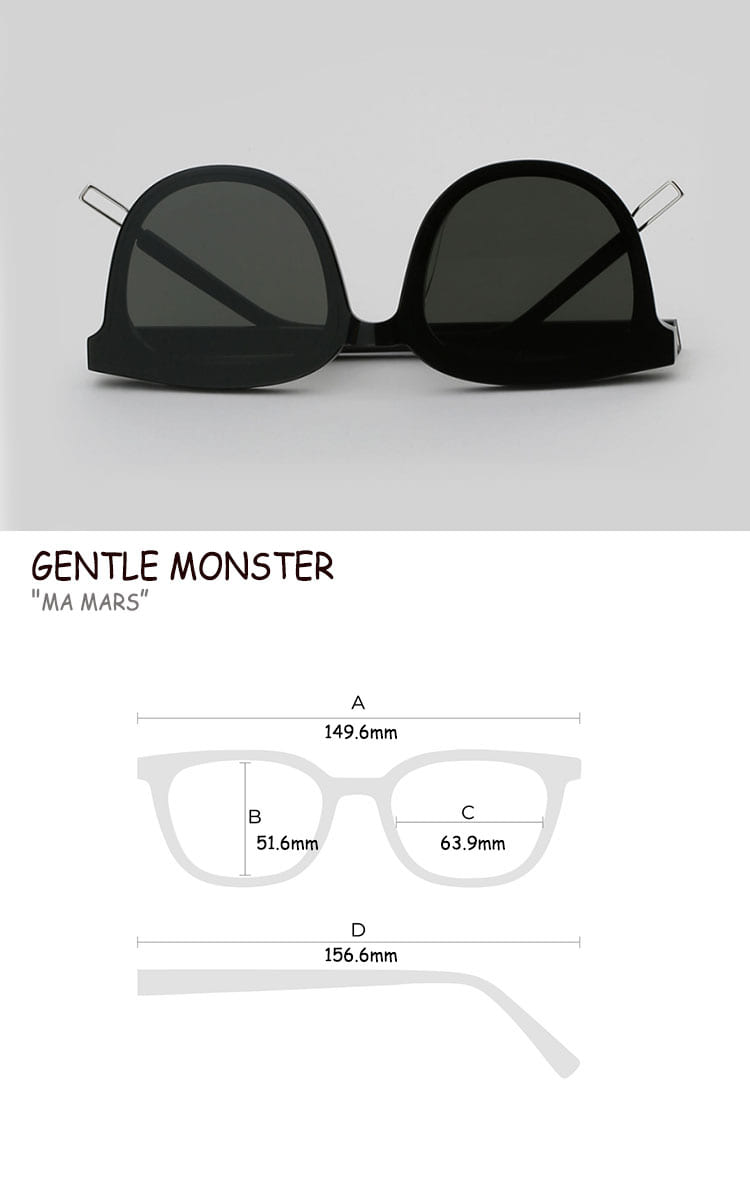 フラット Gentlemonster 海外サングラス Monster Uvカット サングラス オーバーサイズ おしゃれ 韓国アクセサリー ファッショングラス サングラス レディース Gentle ジェントルモンスター Gentle ウェリントン トレンド クラシック Monster メンズ レディース Ma Mars