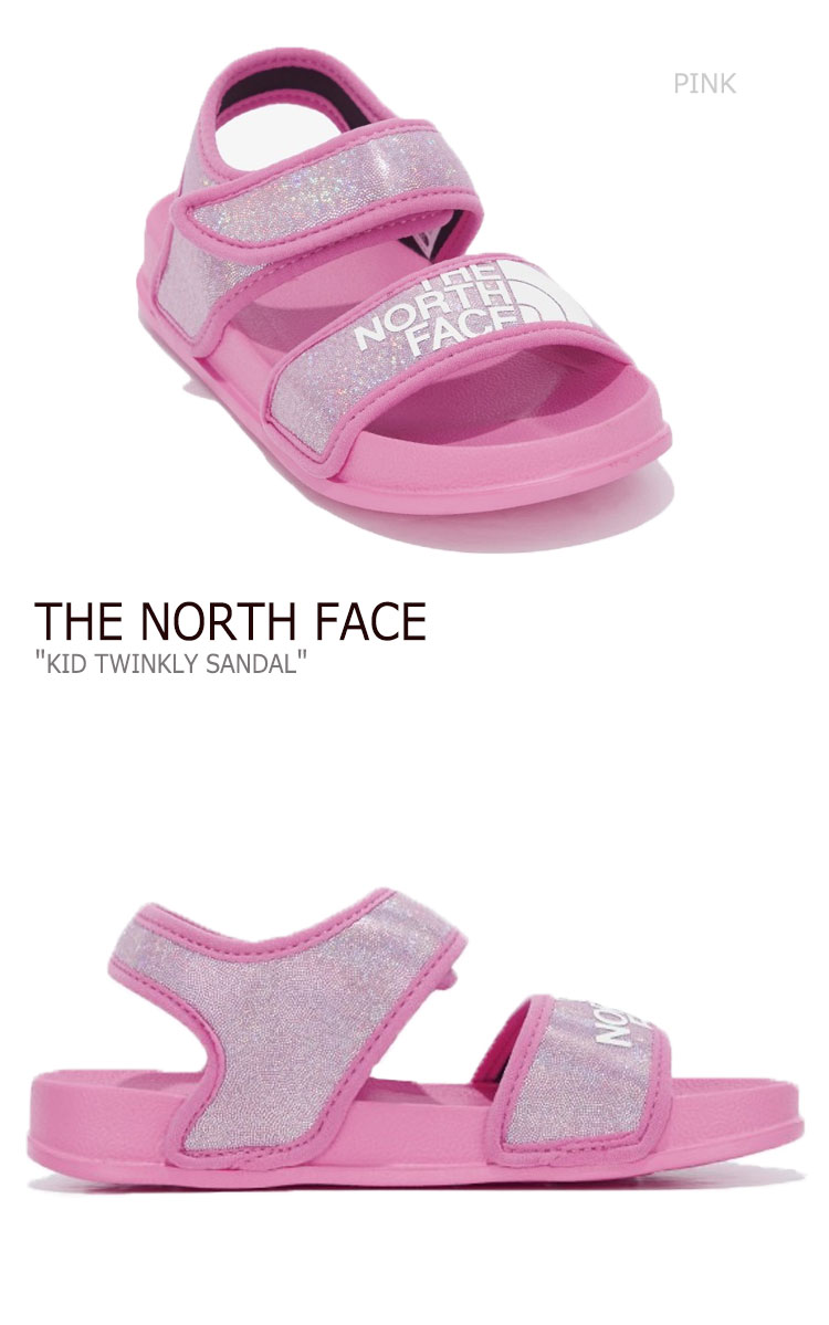 ノースフェイス サンダル THE NORTH FACE 男の子 女の子 KID TWINKLY SANDAL キッズ トゥインクリーサンダル BLACK ブラック PINK ピンク NS96M08A/B シューズ 【中古】未使用品