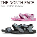 m[XtFCX T_ THE NORTH FACE j̎q ̎q KID TWINKLY SANDAL LbY gDCN[T_ BLACK ubN PINK sN NS96M08A/B V[Y yÁzgpi