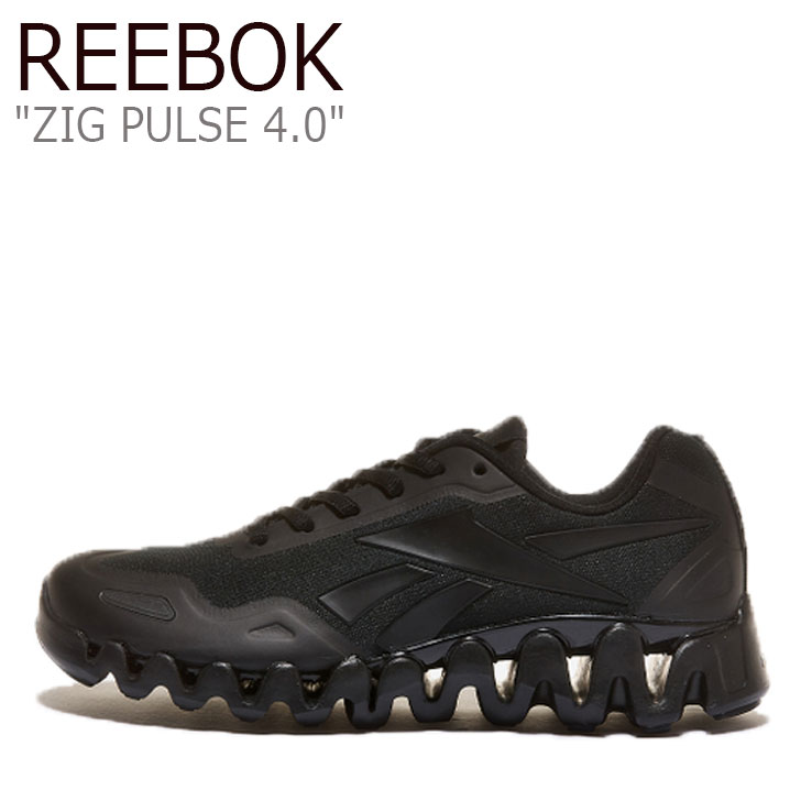 リーボック スニーカー REEBOK メンズ レディース ZIG PULSE 4.0 ジグパルス4.0 BLACK BLACK ブラック ブラック GX5022 シューズ