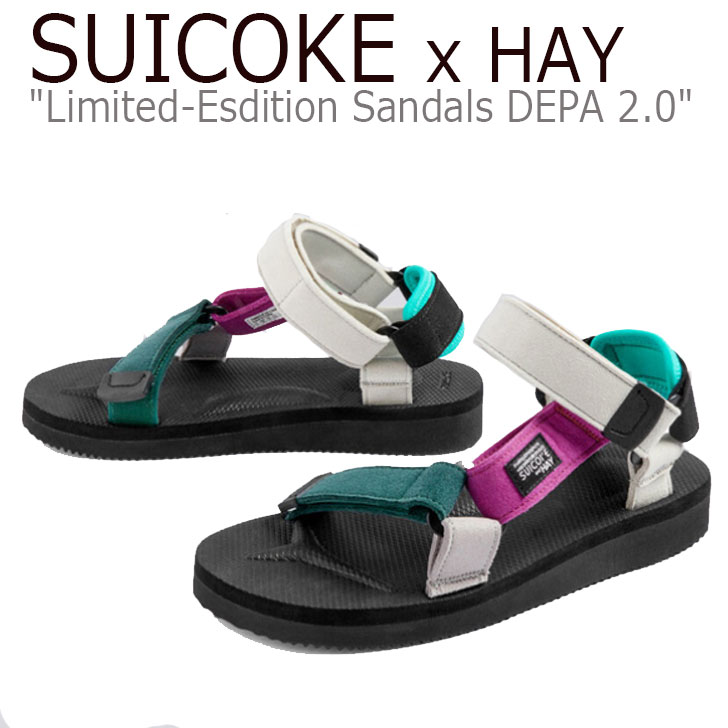 スイコック サンダル SUICOKE x HAY メンズ レディース Limited Edition Sandals DEPA 2.0 デパ 2.0 FOREST DELIGHT フォレスト ディライト 008926 シューズ