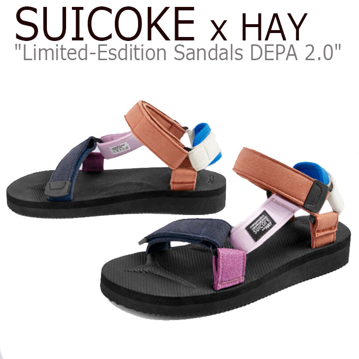 スイコック サンダル SUICOKE x HAY メンズ レディース Limited Edition Sandals DEPA 2.0 デパ 2.0 TOUCHI OF BLUE タッチオブブルー 008936 シューズ
