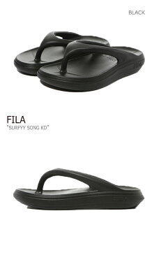 フィラ サンダル FILA キッズ SURFYY SONG KD サーフィー ソング KD BLACK ブラック BLUE ブルー ORANGE オレンジ 3SM01575D_001/400/800 シューズ 【中古】未使用品