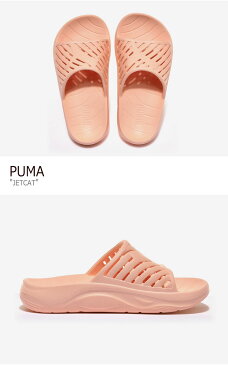 プーマ スリッパ PUMA メンズ レディース JETCAT ジェット キャット PINK ピンク PKI38232804 シューズ 【中古】未使用品