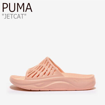 プーマ スリッパ PUMA メンズ レディース JETCAT ジェット キャット PINK ピンク PKI38232804 シューズ 【中古】未使用品