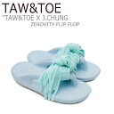トー&トー サンダル メンズ レディース TAW&TOE J.CHUNG X T&T ZEROVITY FLIP FLOP ジェイチャン X TnT ゼロビティ フリップ フロップ MINT ミント シューズ