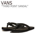 バンズ 足袋サンダル VANS メンズ レディース THIRD POINT SANDAL サード ポイント サンダル BLACK ブラック VN0A5HFDBL...
