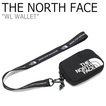 ノースフェイス 財布 THE NORTH FACE メンズ レディース WL WALLET ホワイトラベル ウォレット BLACK ブラック NN2PM64J バッグ【中古】未使用品