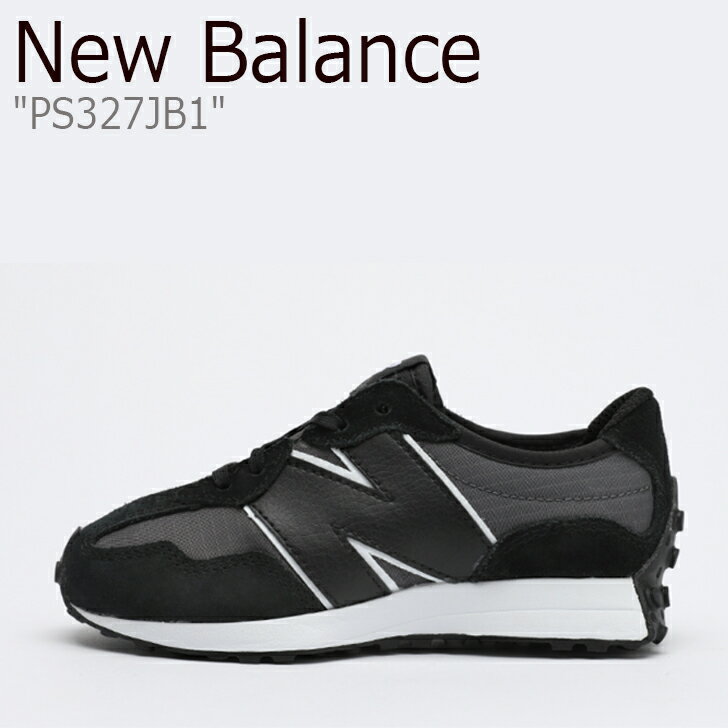 ニューバランス スニーカー New Balance キッズ 男の子 女の子 PS 327 JB1 BLACK ブラック WHITE ホワイト PS327JB1 シューズ 【中古】未使用品