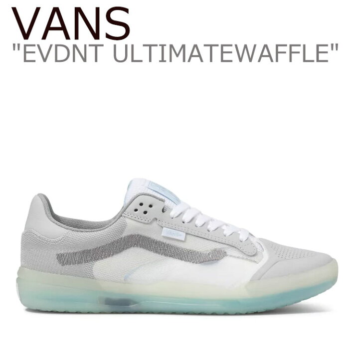 バンズ スニーカー VANS メンズ EVDNT ULTIMATEWAFFLE エビデント アルティメットワッフル GREY グレー VN0A5DY76KL シューズ 【中古】未使用品