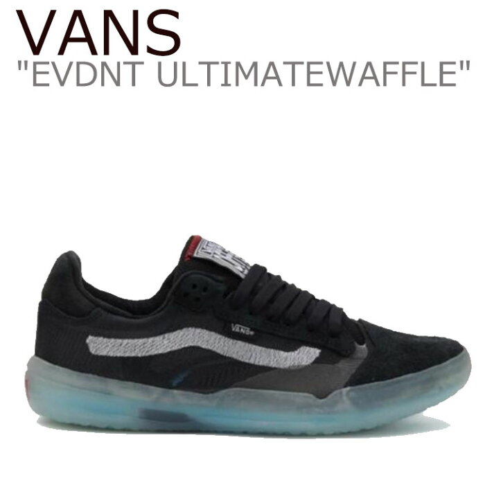 バンズ スニーカー VANS メンズ EVDNT ULTIMATEWAFFLE エビデント アルティメットワッフル BLACK ブラック VN0A5DY7B8C シューズ 【中古】未使用品