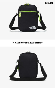 ノースフェイス クロスバッグ THE NORTH FACE 男の子 女の子 KIDS CROSS BAG MINI キッズ クロスバッグミニ LILAC ライラック BLACK ブラック NN2PM62R/S バッグ 【中古】未使用品