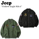 W[v AE^[ Jeep Y fB[X Yellow Eagle MA-1 CG[ C[O u] WPbg BLACK ubN KHAKI J[L JM5JPU271KH/BK EFA