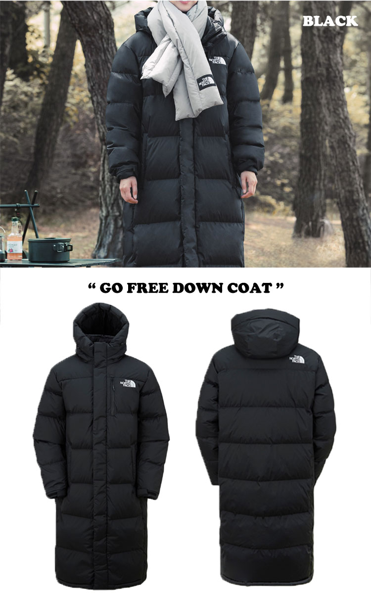 ノースフェイス ダウン THE NORTH FACE メンズ レディース GO FREE DOWN COAT ゴー フリー ダウンコート BLACK ブラック WHITE ホワイト NC1DM71A/B NC1DN73A ウェア 【中古】未使用品