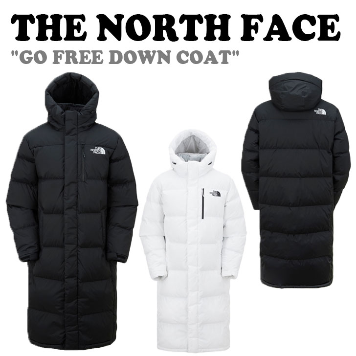 ノースフェイス ダウン THE NORTH FACE メンズ レディース GO FREE DOWN COAT ゴー フリー ダウンコート BLACK ブラック WHITE ホワイト NC1DM71A/B NC1DN73A ウェア 【中古】未使用品