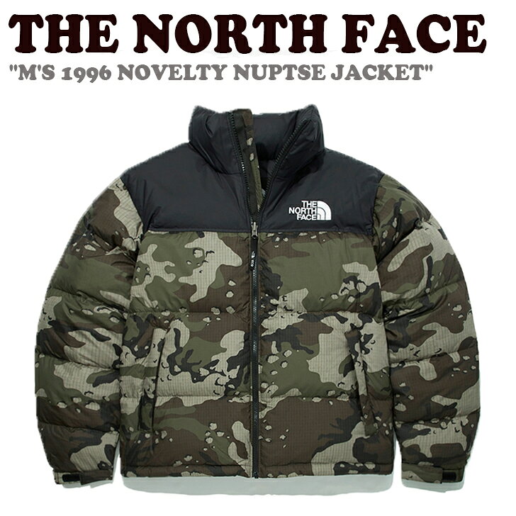 ダウン ノースフェイス THE NORTH FACE メンズ レディース M'S 1996 NOVELTY NUPTSE JACKET 1996 ノベルティ ヌプシ ジャケット KHAKI カーキ NJ1DM62H ウェア 【中古】未使用品