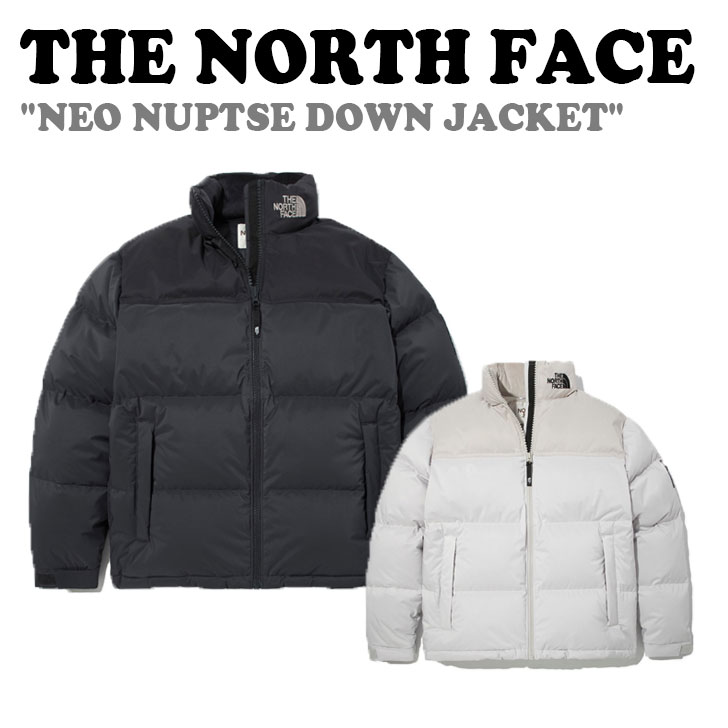 ノースフェイス ダウン THE NORTH FACE メンズ レディース NEO NUPTSE DOWN JACKET ネオ ヌプシ ダウンジャケット CHARCOAL チャコール LIGHT GRAY ライト グレー NJ1DM51J/K ウェア 【中古】未使用品