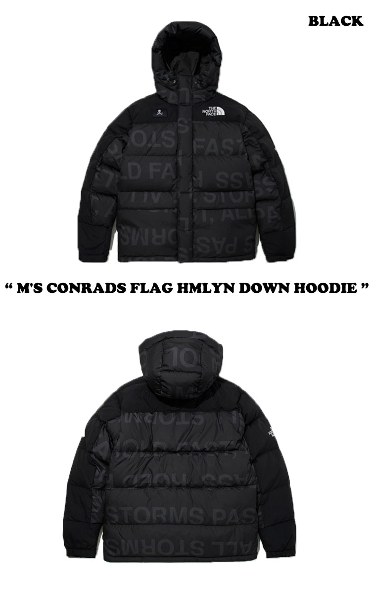 ノースフェイス アウター THE NORTH FACE メンズ M'S CONRADS FLAG HMLYN DOWN HOODIE コンラッド フラッグ ヒマラヤン ダウン フーディー BLACK ブラック NJ1DM56A ウェア 【中古】未使用品