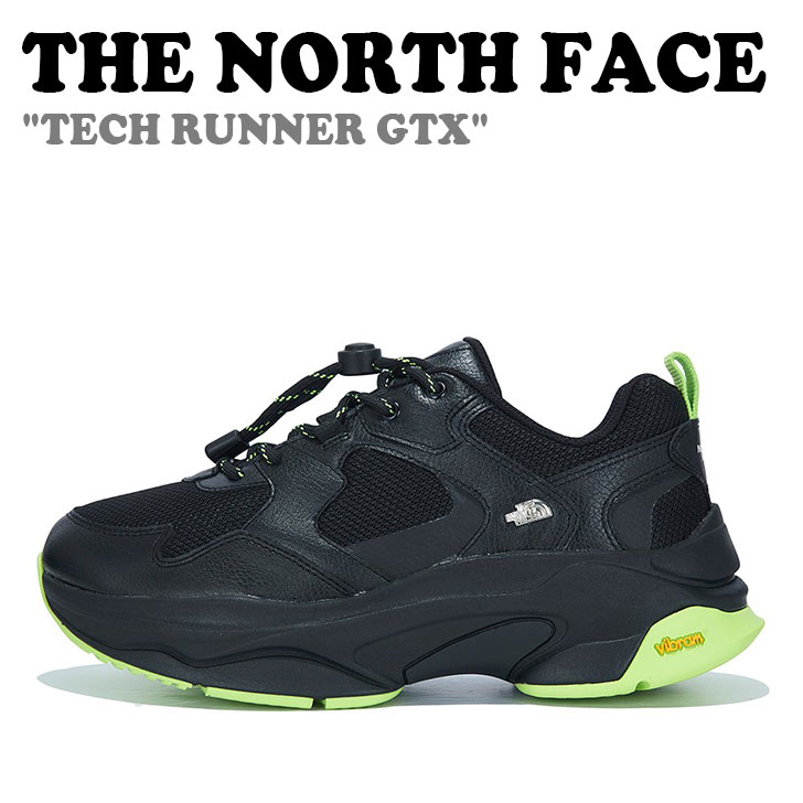 Rakuten - ノースフェイス スニーカー THE NORTH FACE メンズ TECH RUNNER GTX テック ランナー BLACK ブラック NS93M12A シューズ 【中古】未使用品