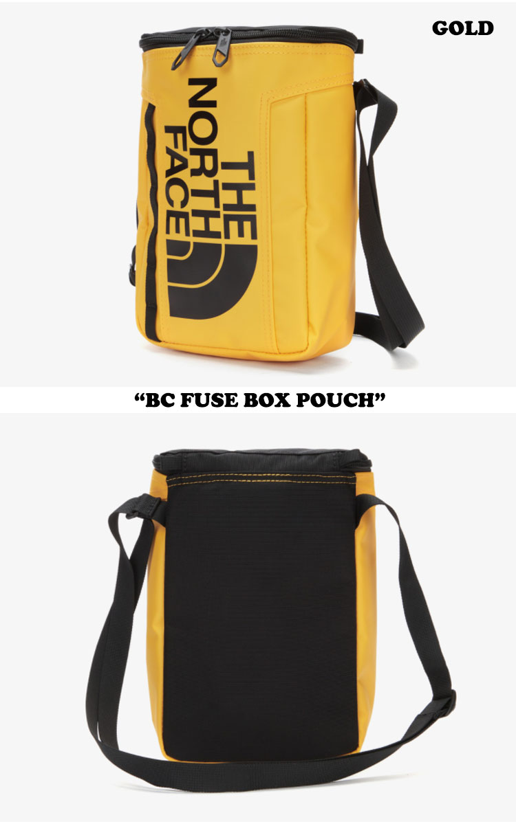 ノースフェイス クロスバック THE NORTH FACE メンズ レディース BC FUSE BOX POUCH ビーシー ヒューズボックスポーチ BLACK ブラック GOLD ゴールド SKY BLUE スカイブルー KHAKI カーキ NN2PN41A/B/C/D バッグ 【中古】未使用品