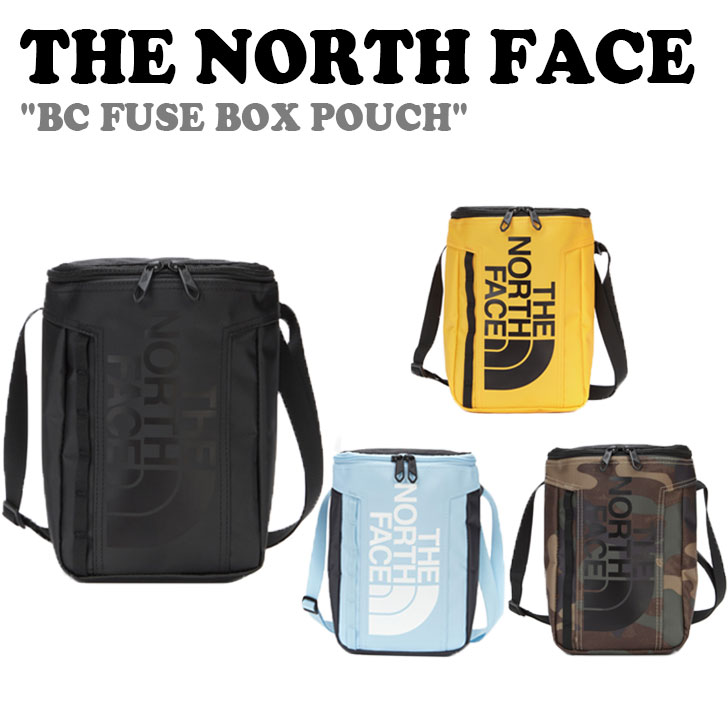 ノースフェイス クロスバック THE NORTH FACE メンズ レディース BC FUSE BOX POUCH ビーシー ヒューズボックスポーチ BLACK ブラック GOLD ゴールド SKY BLUE スカイブルー KHAKI カーキ NN2PN41A/B/C/D バッグ 【中古】未使用品