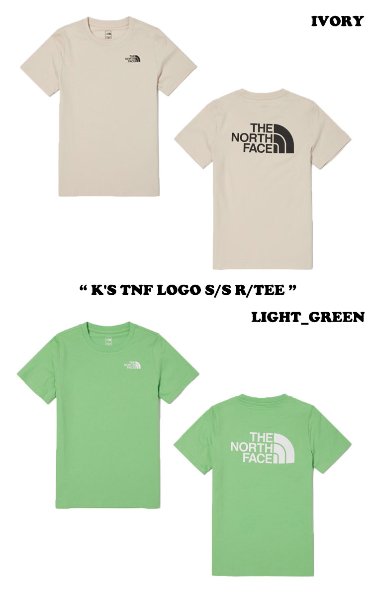 ノースフェイス Tシャツ THE NORTH FACE 男の子 女の子 K'S TNF LOGO S/S R/TEE キッズ TNF ロゴ ショートスリーブ ラウンドTEE 半袖 全4色 NT7UN02T/S/U/V ウェア【中古】未使用品