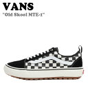 バンズ スニーカー VANS メンズ レディース OLD SKOOL MTE-1 オールドスクールMTE-1 BLACK ブラック VN0A5I12A041 シューズ 【中古】未使用品