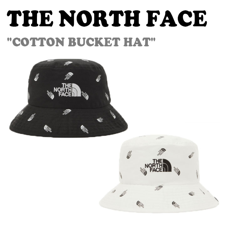 Ρե Хåȥϥå THE NORTH FACE  ǥ COTTON BUCKET HAT åȥХåȥϥå JET BLACK åȥ֥å SNOW WHITE Ρۥ磻 NE3HN01K/M ACC š̤