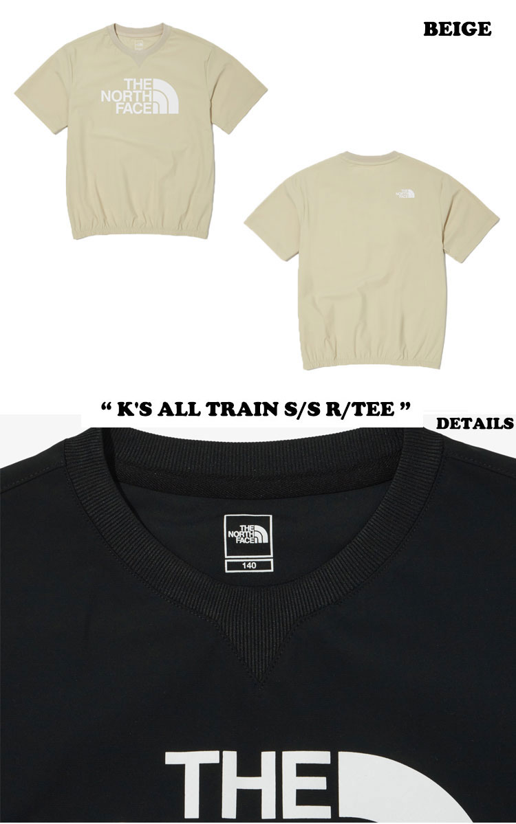 ノースフェイス Tシャツ THE NORTH FACE K'S ALL TRAIN S/S R/TEE キッズ オール トレイン ショートスリーブ ラウンドTEE 全3色 NT7UN16S/T/U ウェア【中古】未使用品