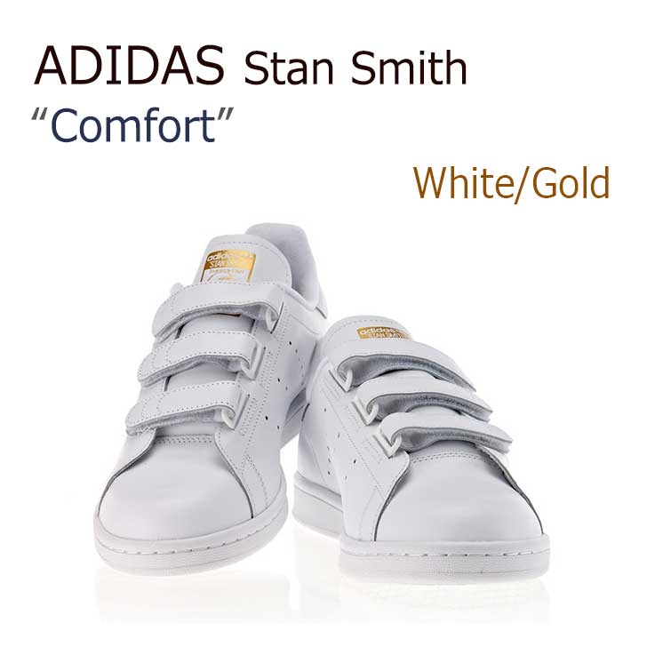 アディダス スタンスミス スニーカー ADIDAS メンズ レディース STAN SMITH CF スタン スミス CF ベルクロ WHITE ホワイト S75188 シューズ【中古】未使用品