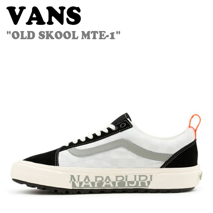 バンズ スニーカー VANS メンズ レディース OLD SKOOL MTE-1 オールドスクール NAPAPIJRI FOREST FOG ナパピリ フォレストフォグ VN0A5I128S8 シューズ 【中古】未使用品