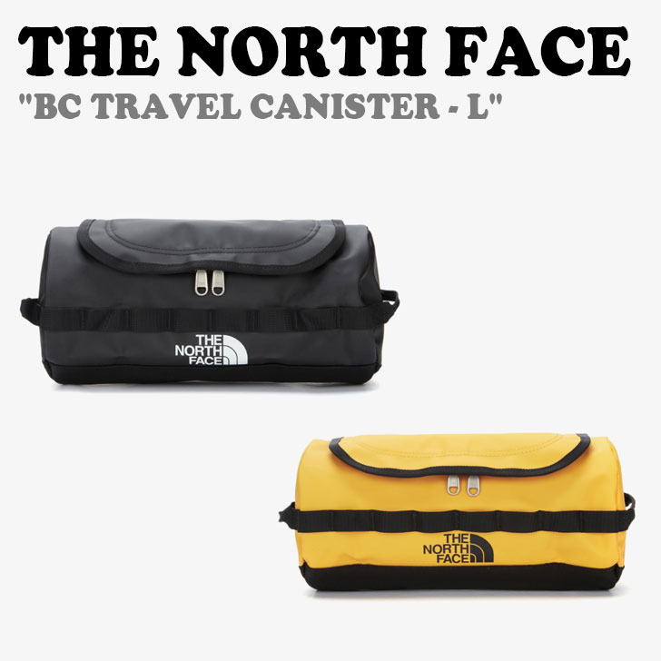 ノースフェイス ボストンバッグ THE NORTH FACE メンズ レディース BC TRAVEL CANISTER L ベースキャンプ トラベル キャニスター L BLACK ブラック GOLD ゴールド NN2PN40A/B バッグ 【中古】未使用品