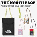 ノースフェイス クロスバッグ THE NORTH FACE 男の子 女の子 KIDS CROSS BAG MINI キッズクロスバッグ ミニ BLACK ブラック IVORY アイボリー LAVENDER ラベンダー MIDNIGHT_NAVY ミッドナイトネイビー NN2PN54R/S/T/U バッグ 【中古】未使用品