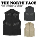 ノースフェイス ベスト THE NORTH FACE メンズ M'S MESH FLY VEST メッシュ フライ ベスト BLACK ブラック CHARCOA...